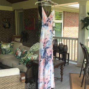 Yumi Kim Sz S Women's White Floral Maxi Dress